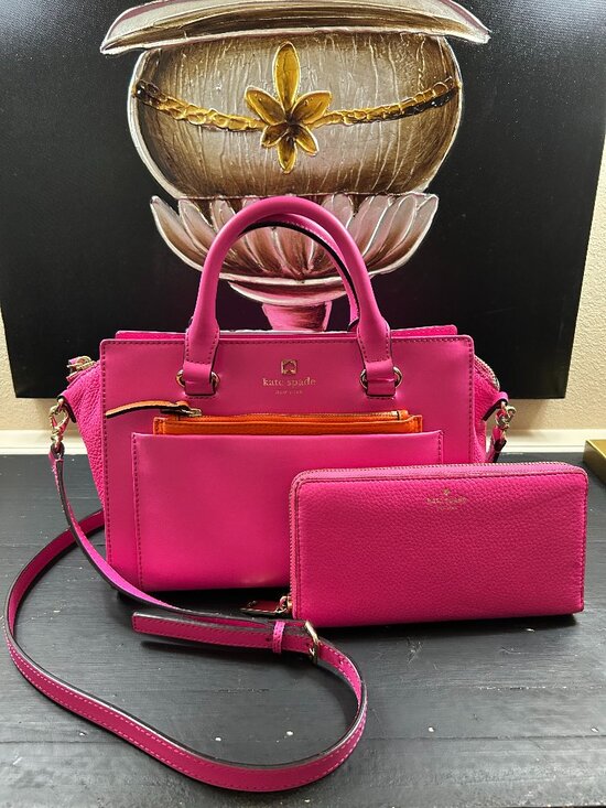 kate spade Handbags - Kate Spade Hadley Purse & Kate Spade Grey Street Wallet